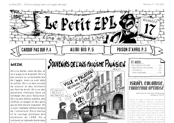 Le Petit ZPL n°16